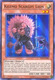 Image for Kozmo Scaredy Lion (SHVI-EN082) (SHVI) - YuGiOh