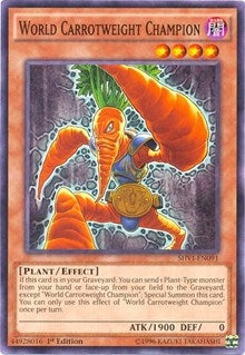 Image for World Carrotweight Champion (SHVI-EN091) (SHVI) - YuGiOh