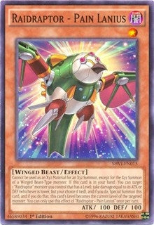 Image for Raidraptor - Pain Lanius (SHVI-EN015) (SHVI) - YuGiOh