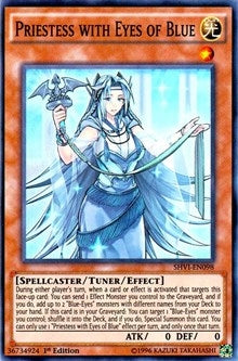 Image for Priestess with Eyes of Blue (SHVI-EN098) (SHVI) - YuGiOh