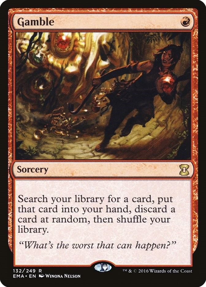Image for Gamble (132) (Eternal Masters) - Magic: The Gathering