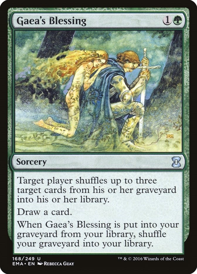 Image for Gaea's Blessing (168) (Eternal Masters) - Magic: The Gathering