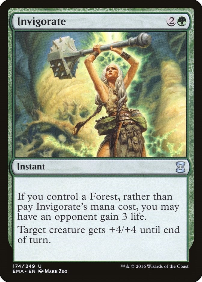 Image for Invigorate (174) (Eternal Masters) - Magic: The Gathering