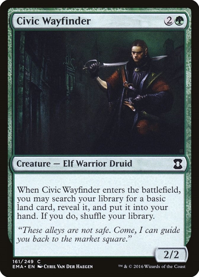 Image for Civic Wayfinder (161) (Eternal Masters) - Magic: The Gathering