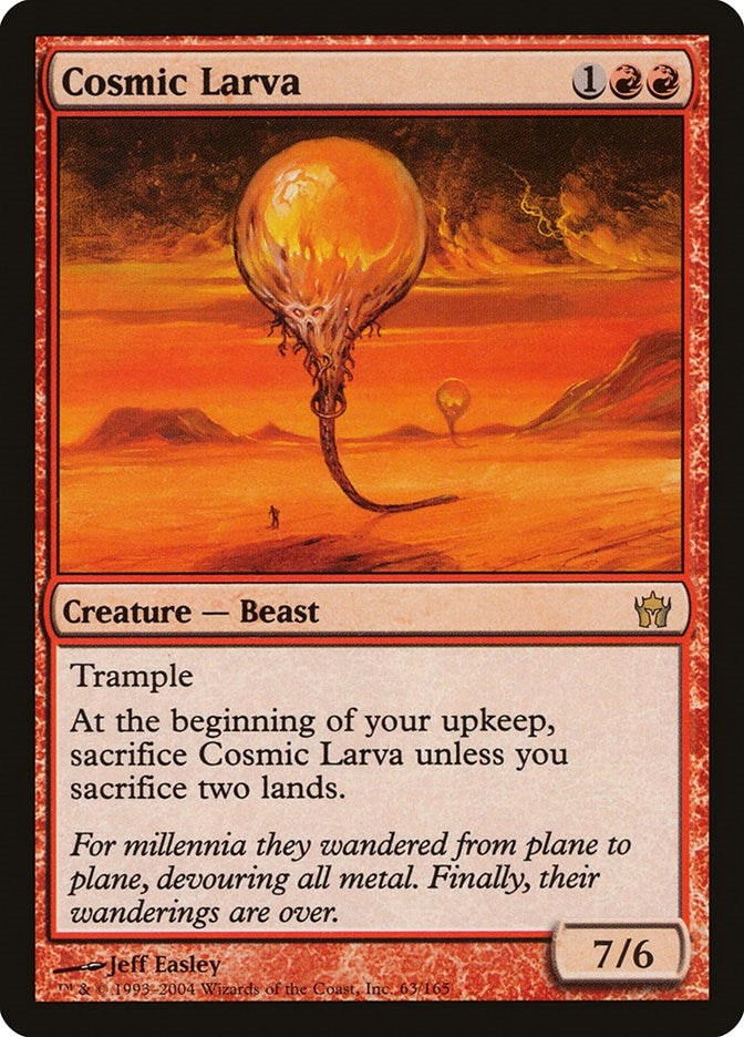 Image for Cosmic Larva (63) (Fifth Dawn) - Magic: The Gathering