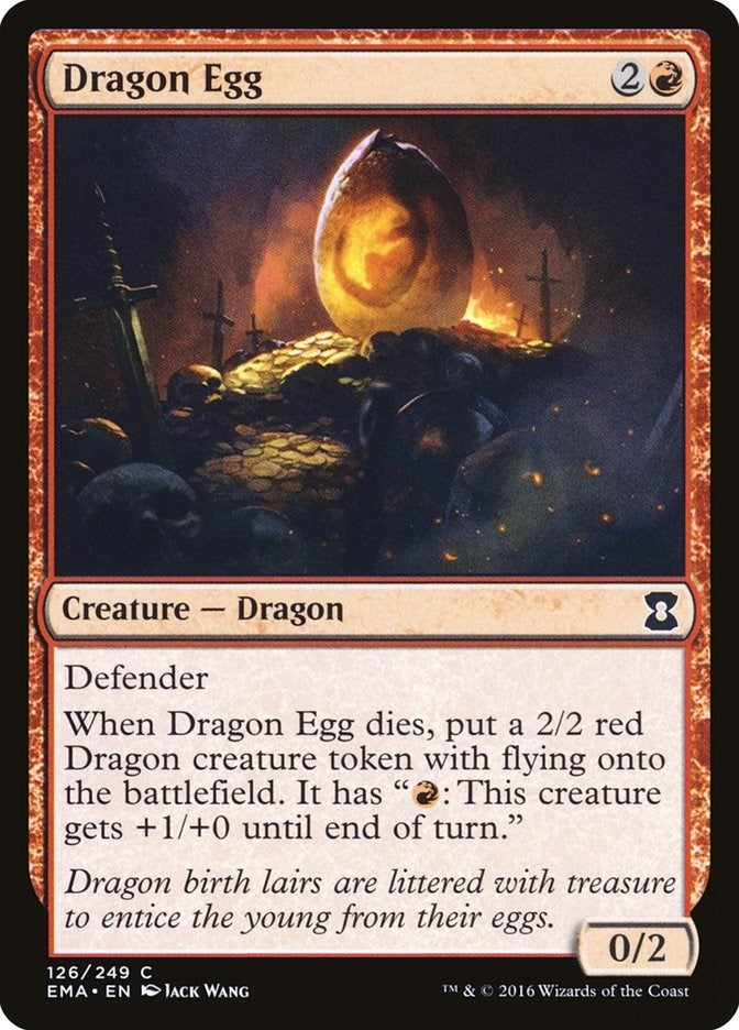 Image for Dragon Egg (126) (Eternal Masters) - Magic: The Gathering