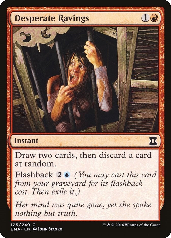 Image for Desperate Ravings (125) (Eternal Masters) - Magic: The Gathering