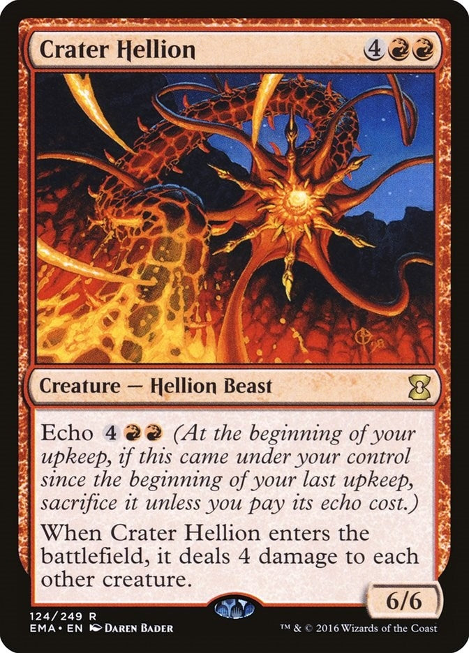 Image for Crater Hellion (124) (Eternal Masters) - Magic: The Gathering