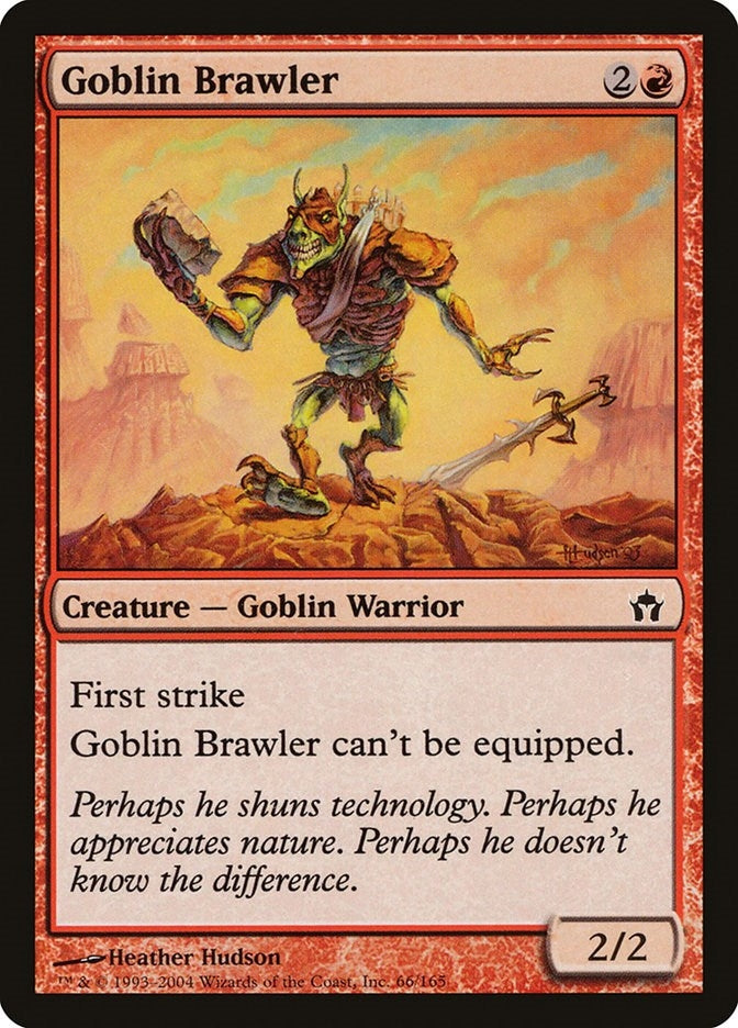 Image for Goblin Brawler (66) (Fifth Dawn) - Magic: The Gathering