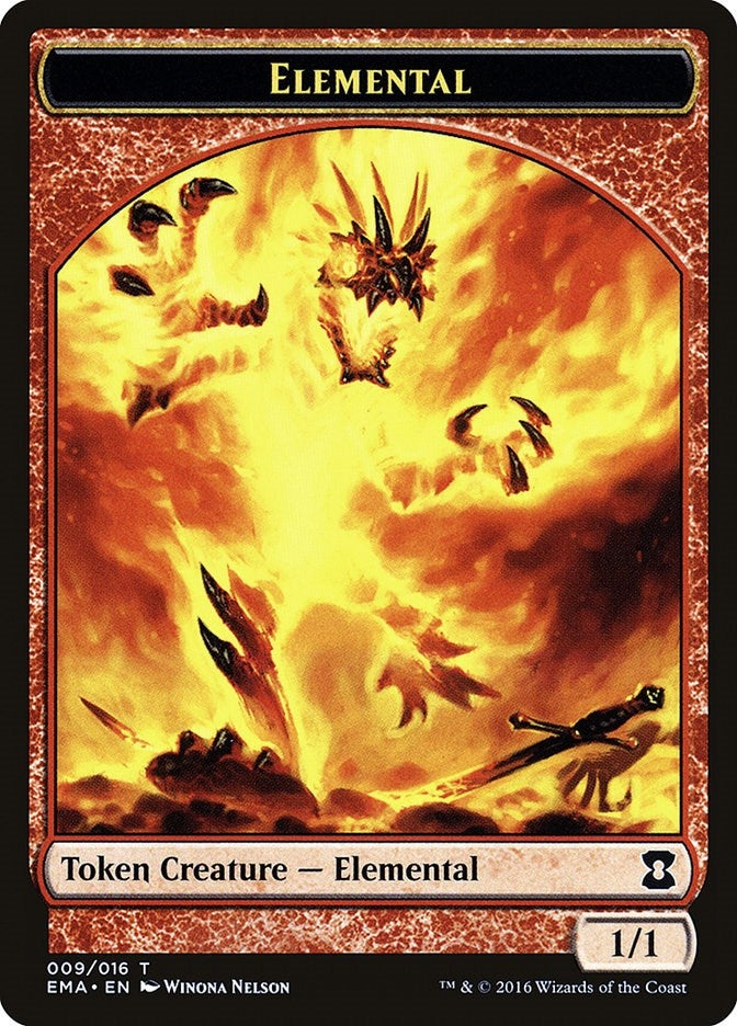 Image for Elemental Token (009) (9) (Eternal Masters) - Magic: The Gathering