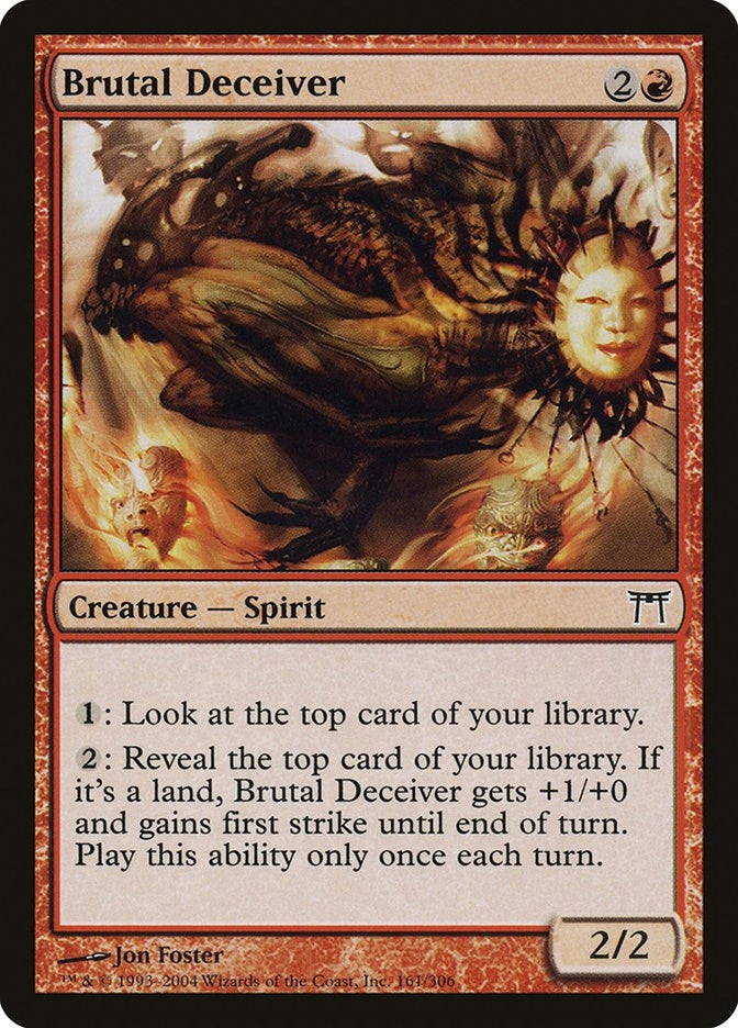 Image for Brutal Deceiver (161) (Champions of Kamigawa) - Magic: The Gathering