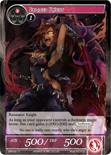Image for Enraged Knight (BFA-021) (Battle for Attoractia) - Force of Will