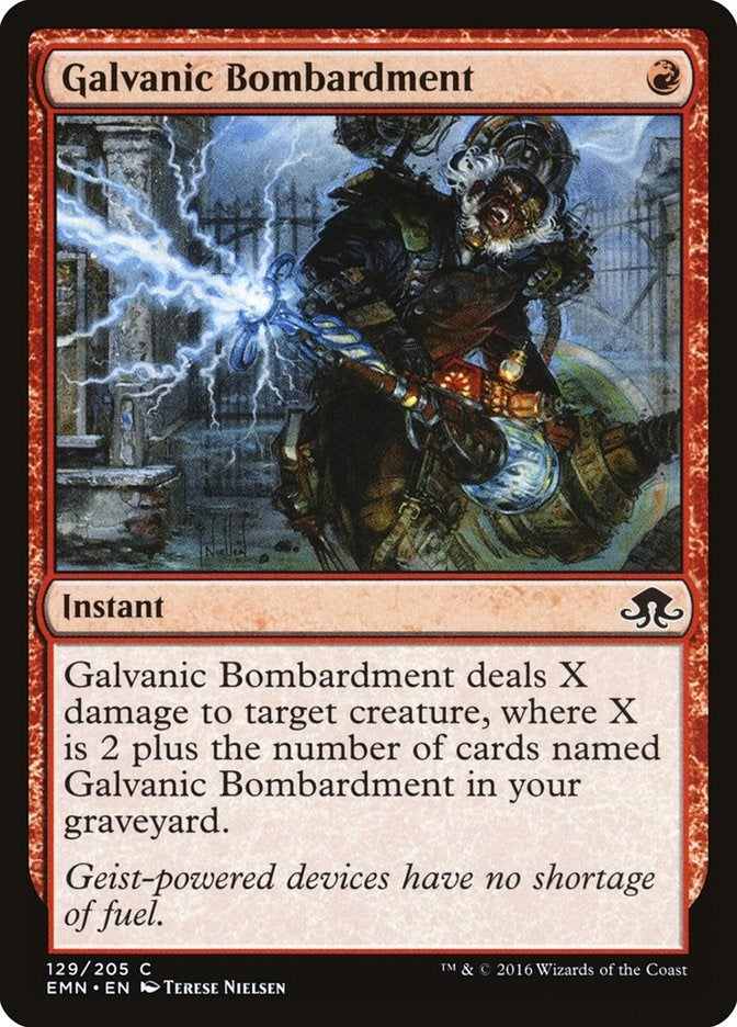 Image for Galvanic Bombardment (129) (Eldritch Moon) - Magic: The Gathering