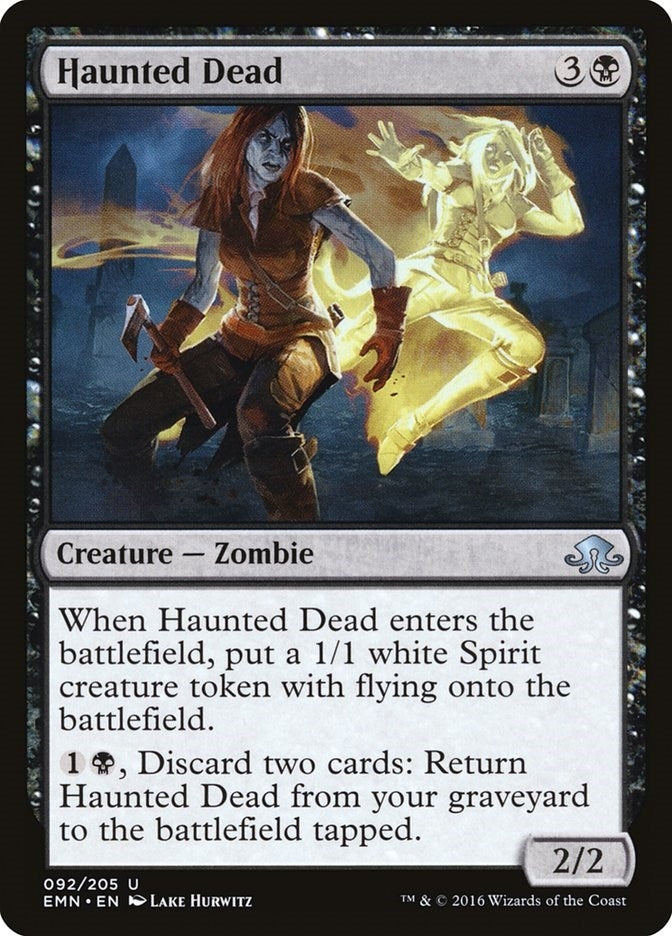 Image for Haunted Dead (92) (Eldritch Moon) - Magic: The Gathering
