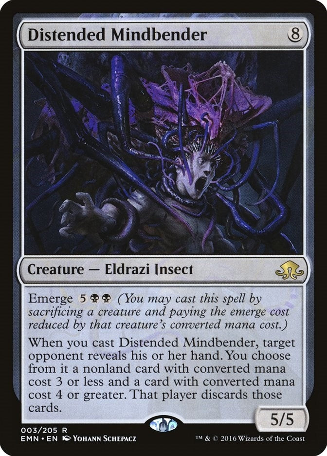 Image for Distended Mindbender (3) (Eldritch Moon) - Magic: The Gathering