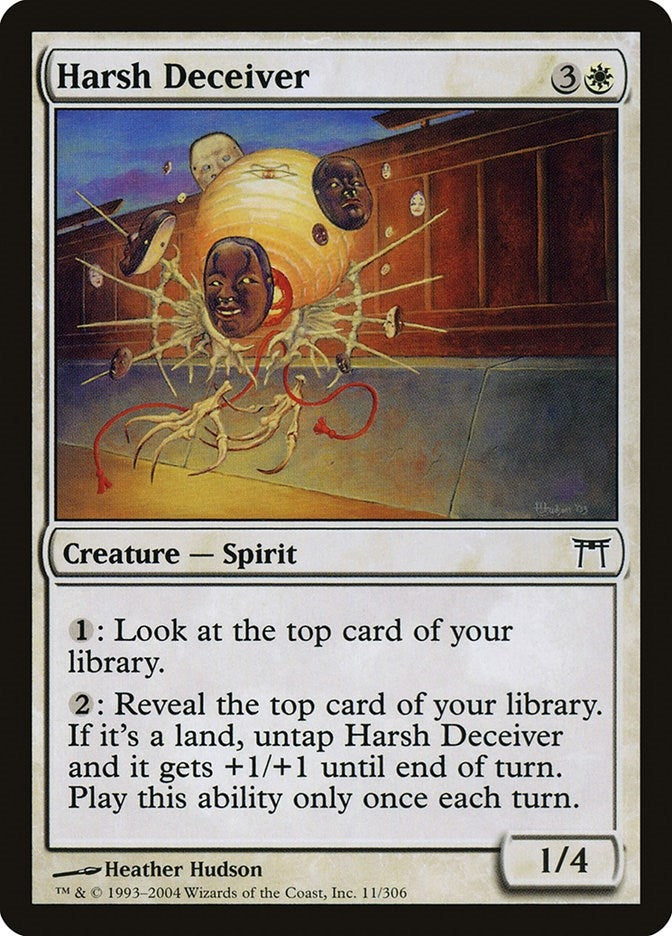 Image for Harsh Deceiver (11) (Champions of Kamigawa) - Magic: The Gathering