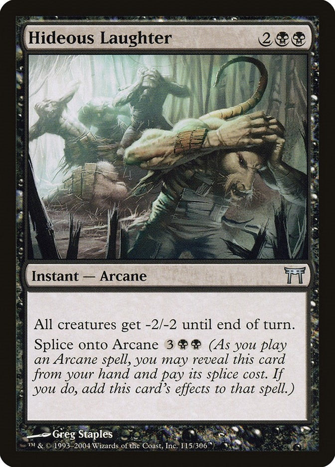Image for Hideous Laughter (115) (Champions of Kamigawa) - Magic: The Gathering