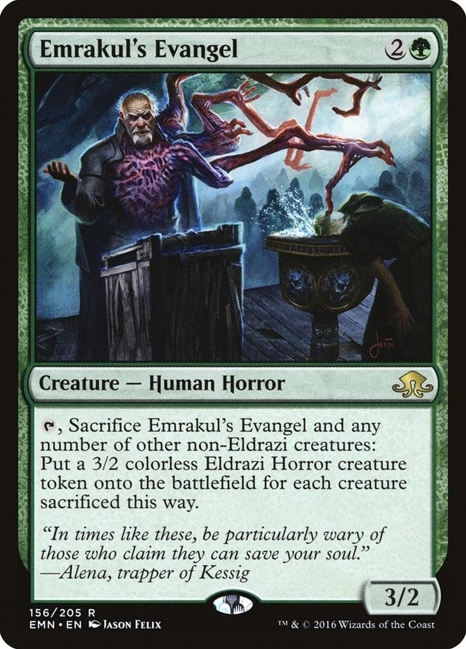 Image for Emrakul's Evangel (156) (Eldritch Moon) - Magic: The Gathering