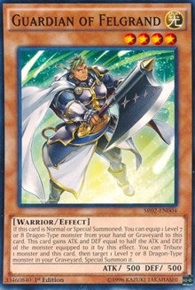 Image for Guardian of Felgrand (SR02-EN004) (SR02) - YuGiOh