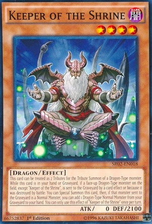 Image for Keeper of the Shrine (SR02-EN018) (SR02) - YuGiOh