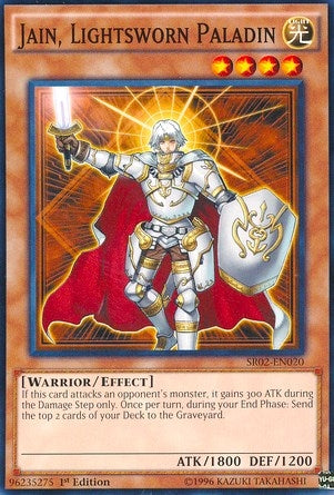 Image for Jain, Lightsworn Paladin (SR02-EN020) (SR02) - YuGiOh