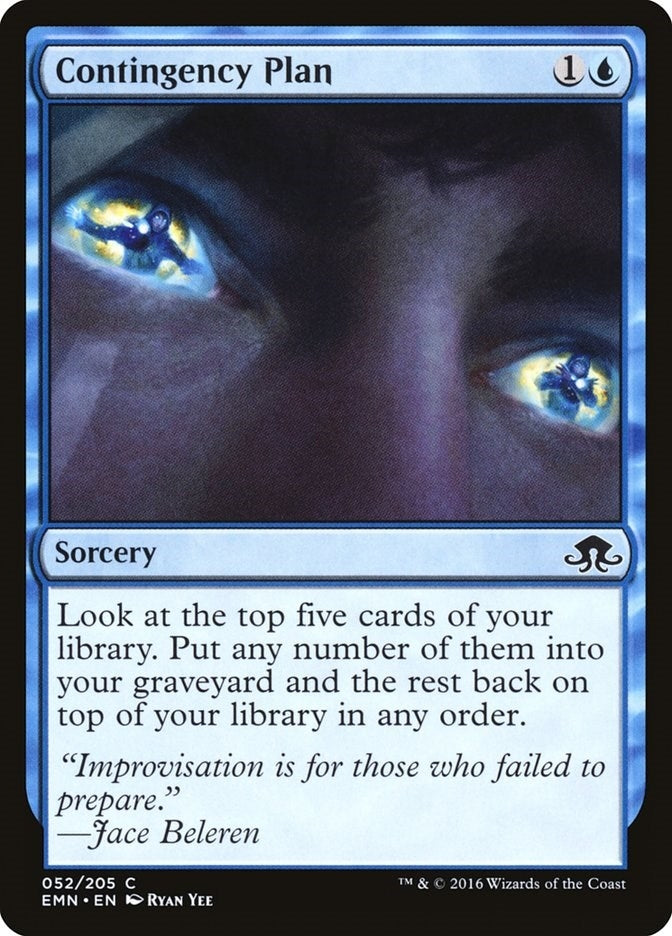 Image for Contingency Plan (52) (Eldritch Moon) - Magic: The Gathering