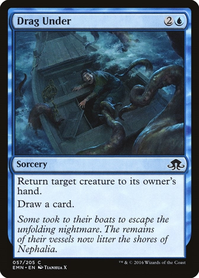 Image for Drag Under (57) (Eldritch Moon) - Magic: The Gathering