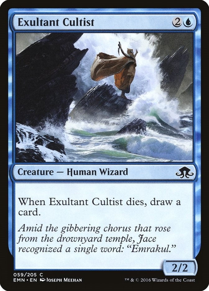 Image for Exultant Cultist (59) (Eldritch Moon) - Magic: The Gathering