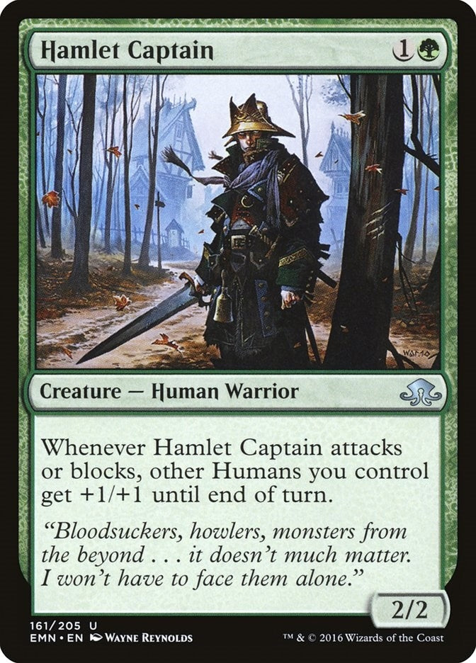 Image for Hamlet Captain (161) (Eldritch Moon) - Magic: The Gathering
