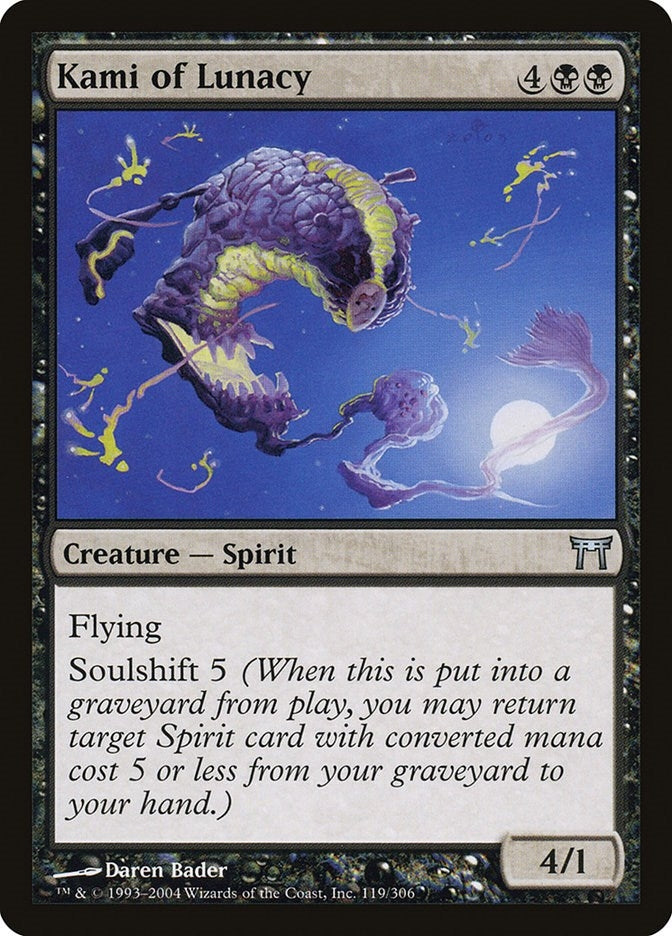 Image for Kami of Lunacy (119) (Champions of Kamigawa) - Magic: The Gathering