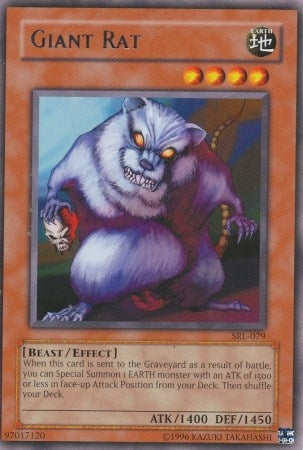 Image for Giant Rat (SRL-079) (SRL) - YuGiOh