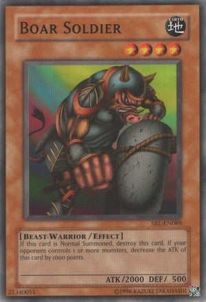 Image for Boar Soldier (SRL-089) (SRL) - YuGiOh