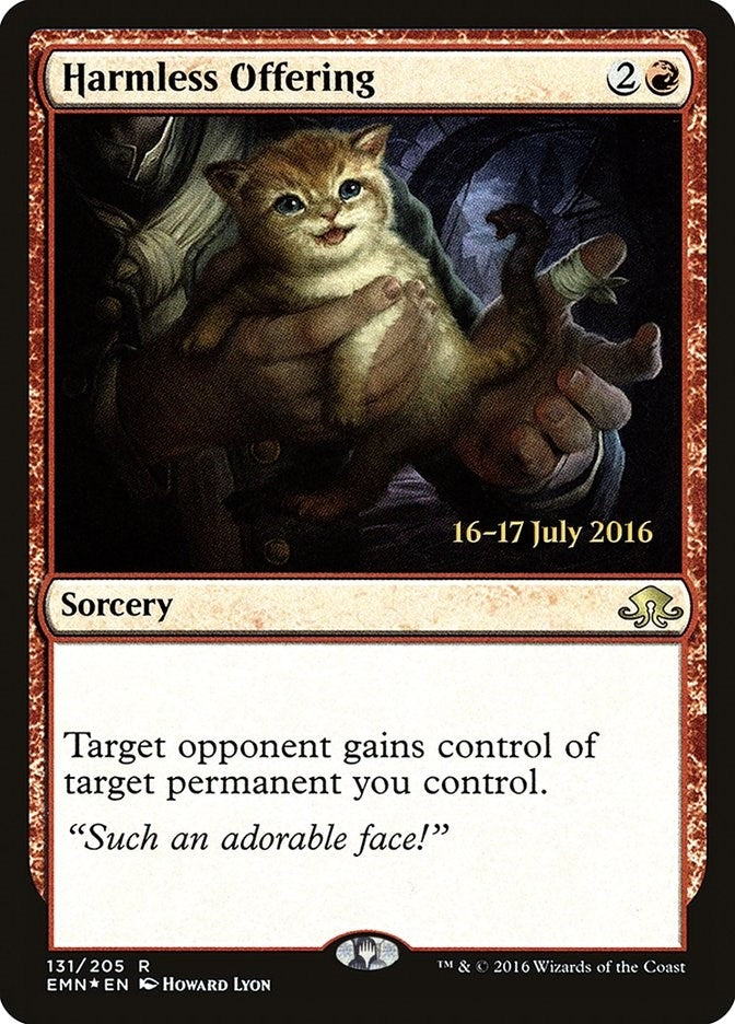 Image for Harmless Offering (131) (Prerelease Cards) - Magic: The Gathering