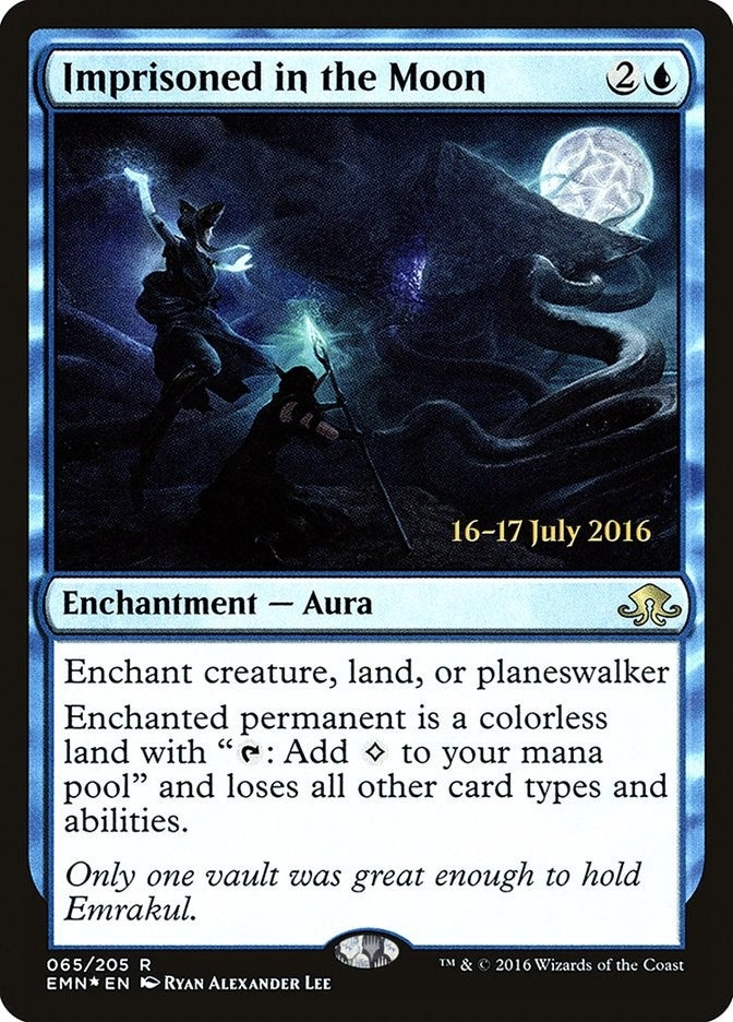 Image for Imprisoned in the Moon (65) (Prerelease Cards) - Magic: The Gathering