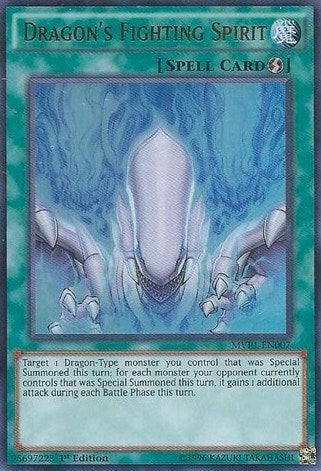 Image for Dragon's Fighting Spirit (MVP1-EN007) (MVP1) - YuGiOh
