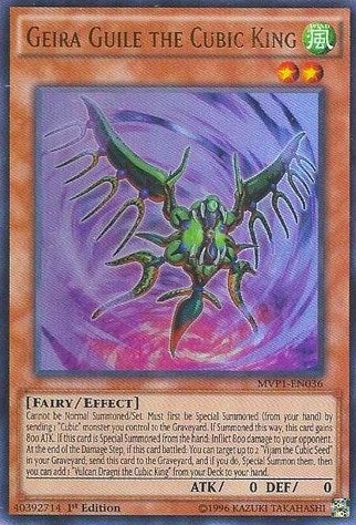 Image for Geira Guile the Cubic King (MVP1-EN036) (MVP1) - YuGiOh