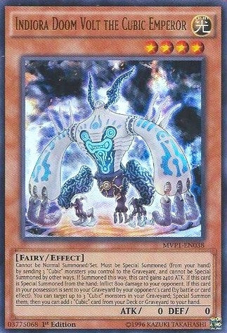 Image for Indiora Doom Volt the Cubic Emperor (MVP1-EN038) (MVP1) - YuGiOh