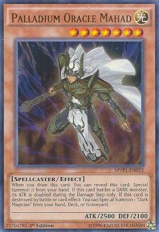 Image for Palladium Oracle Mahad (MVP1-EN053) (MVP1) - YuGiOh