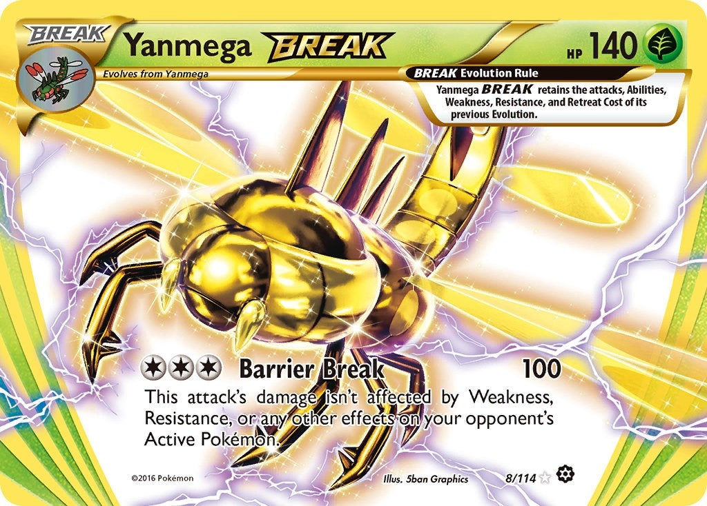 Image for Yanmega BREAK (8/114) (STS) - Pokemon