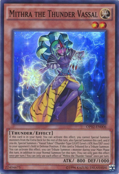 Image for Mithra the Thunder Vassal (OP02-EN006) (OP02) - YuGiOh