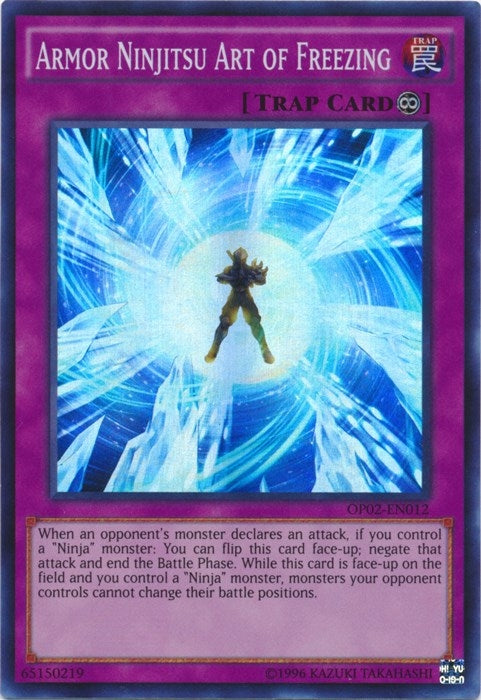 Image for Armor Ninjitsu Art of Freezing (OP02-EN012) (OP02) - YuGiOh