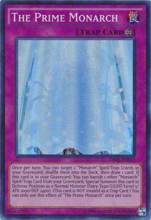 Image for The Prime Monarch (OP02-EN013) (OP02) - YuGiOh