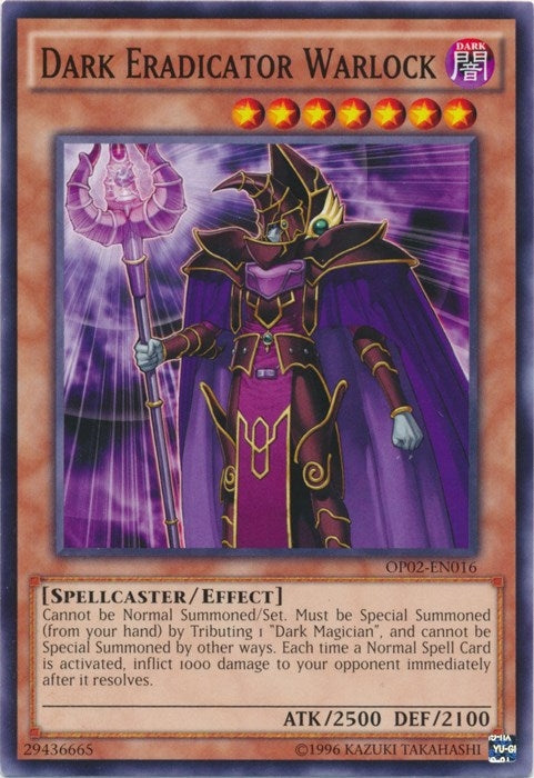 Image for Dark Eradicator Warlock (OP02-EN016) (OP02) - YuGiOh
