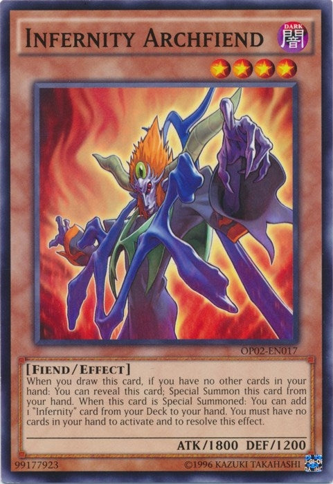 Image for Infernity Archfiend (OP02-EN017) (OP02) - YuGiOh