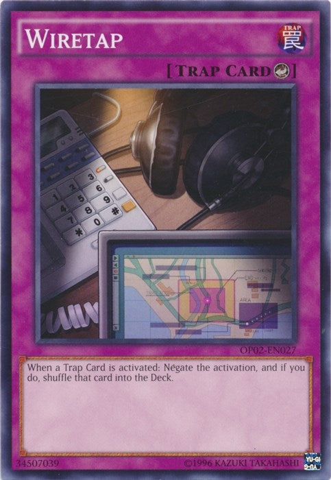 Image for Wiretap (OP02-EN027) (OP02) - YuGiOh