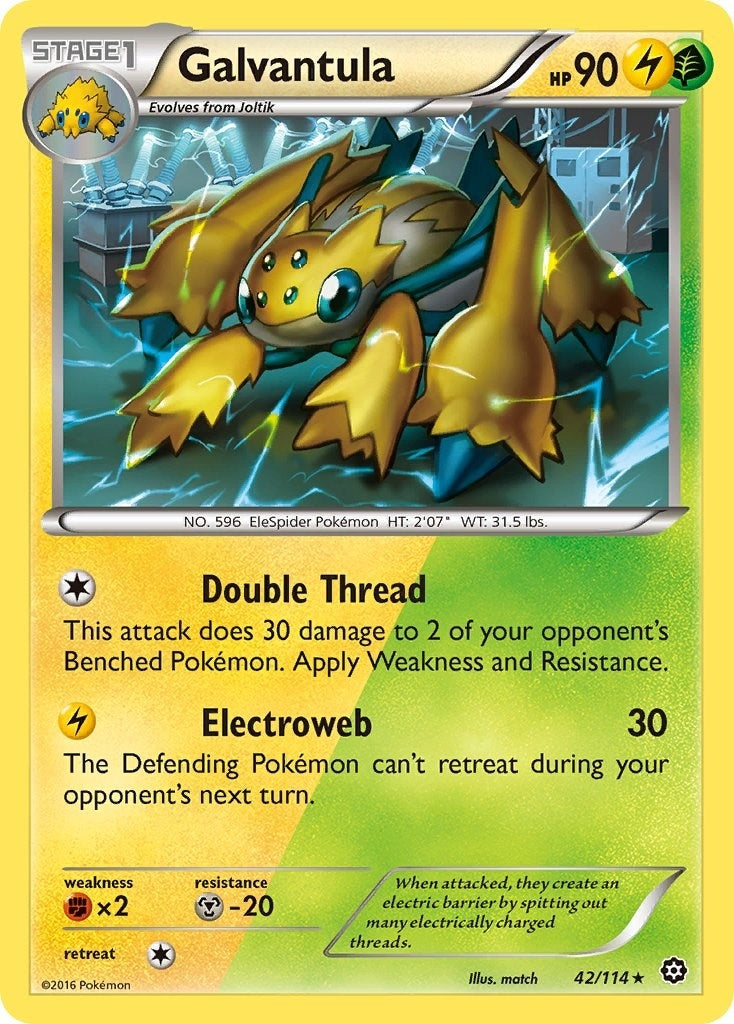 Image for Galvantula (42/114) (STS) - Pokemon