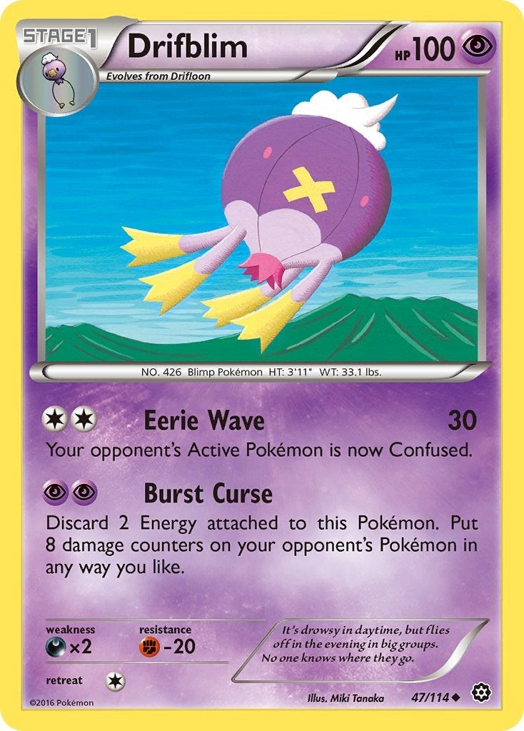 Image for Drifblim (47/114) (STS) - Pokemon