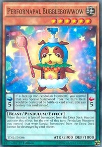 Image for Performapal Bubblebowwow (TDIL-EN006) (TDIL) - YuGiOh