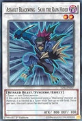 Image for Assault Blackwing - Sayo the Rain Hider (TDIL-EN047) (TDIL) - YuGiOh