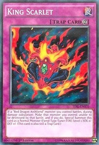 Image for King Scarlet (TDIL-EN070) (TDIL) - YuGiOh